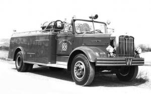 Autocar Harwick Fire Engine '1954